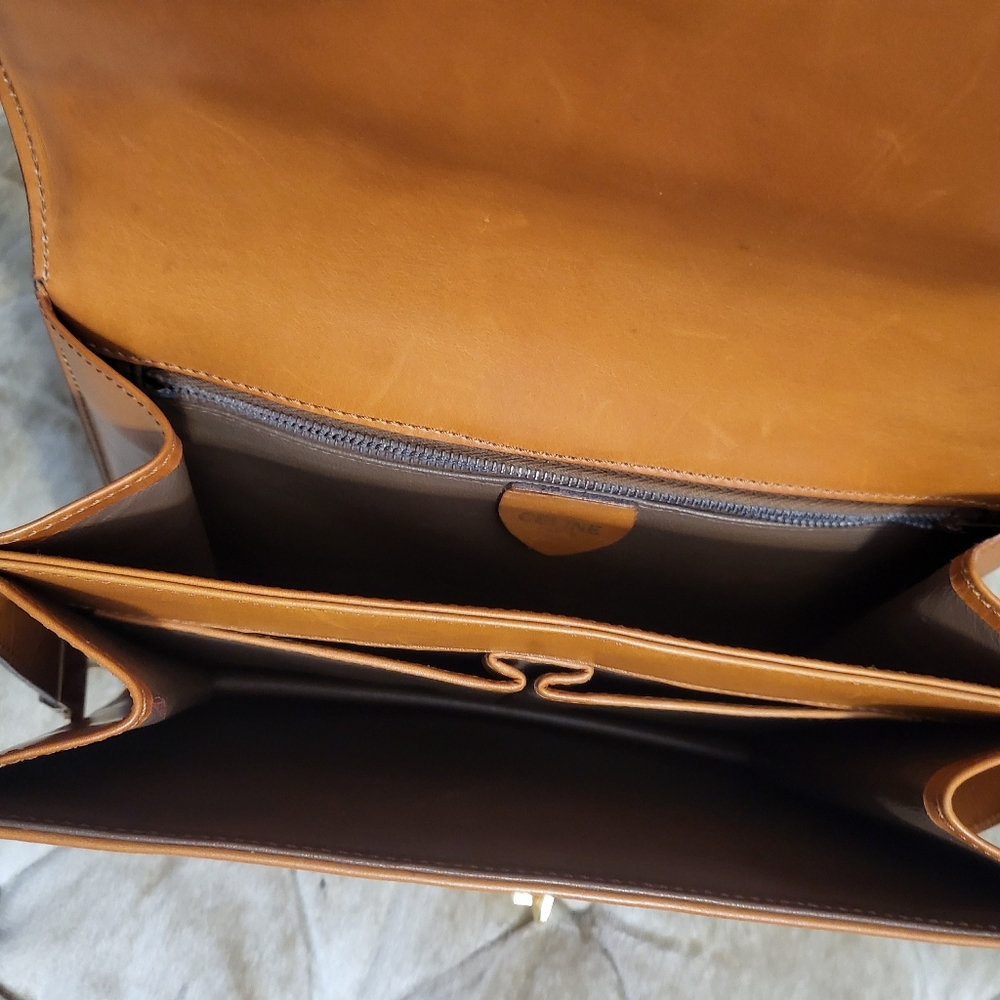 RARE Authentic Vintage Celine  horse carriage shouder bag - Picture 3 of 16